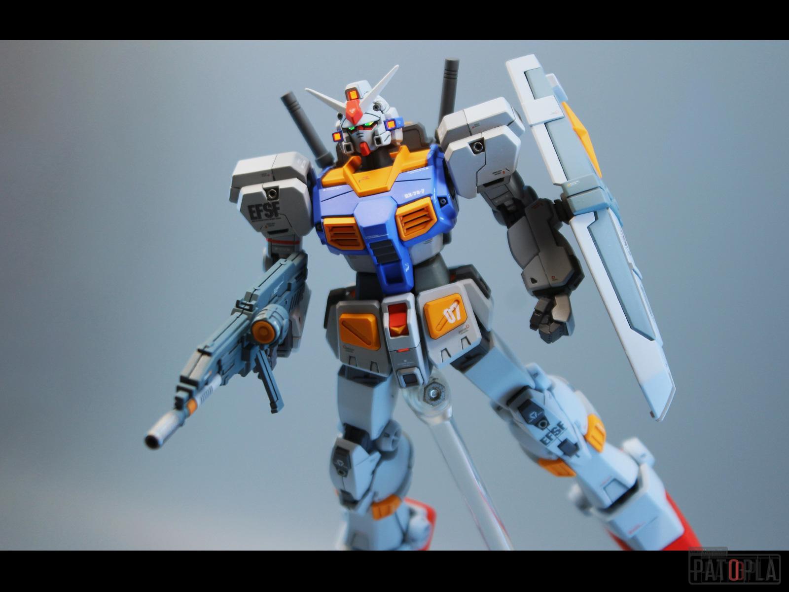HG 1/144 ガンダム7号機(フェイスリビルド版) 改修・全塗装製作 HG 1/144 ガンダム7号機(フェイスリビルド版) 改修・全塗装製作