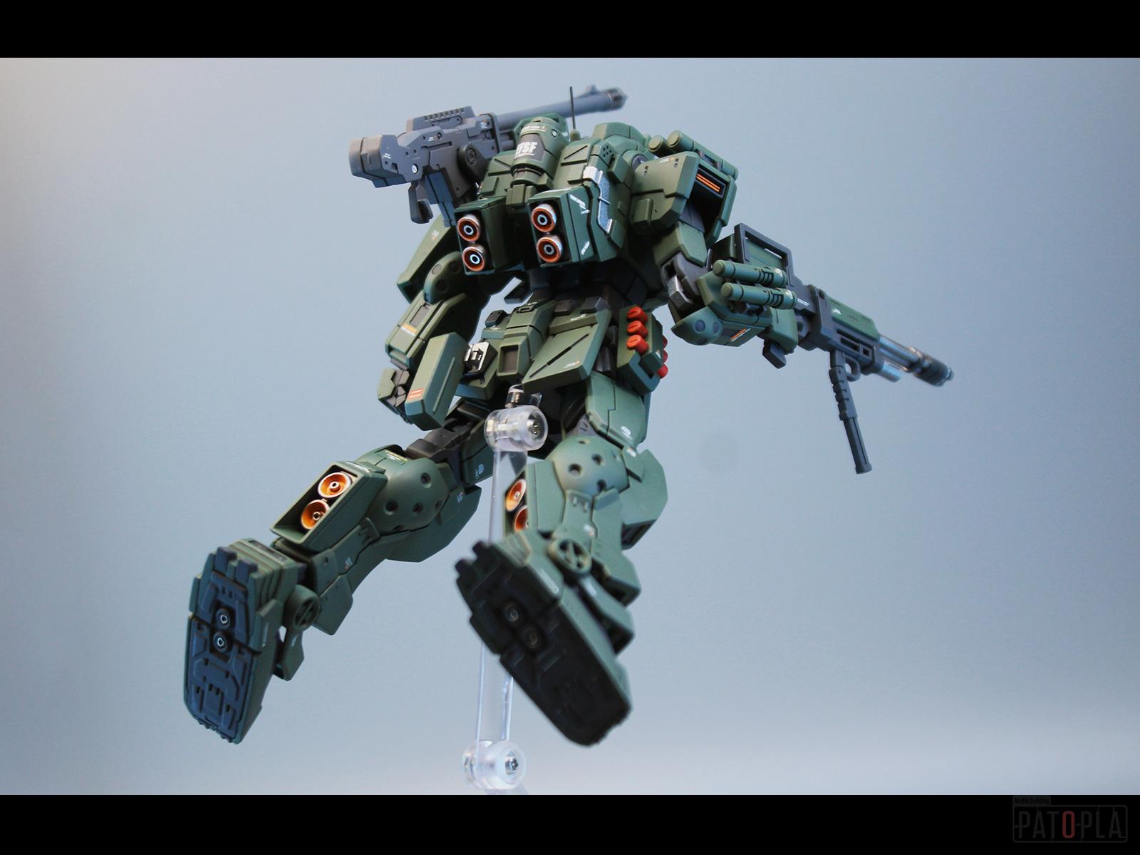 HG 1/144 ジースパルタン(シェリー・アリスン用改修機) 改修・全塗装製作