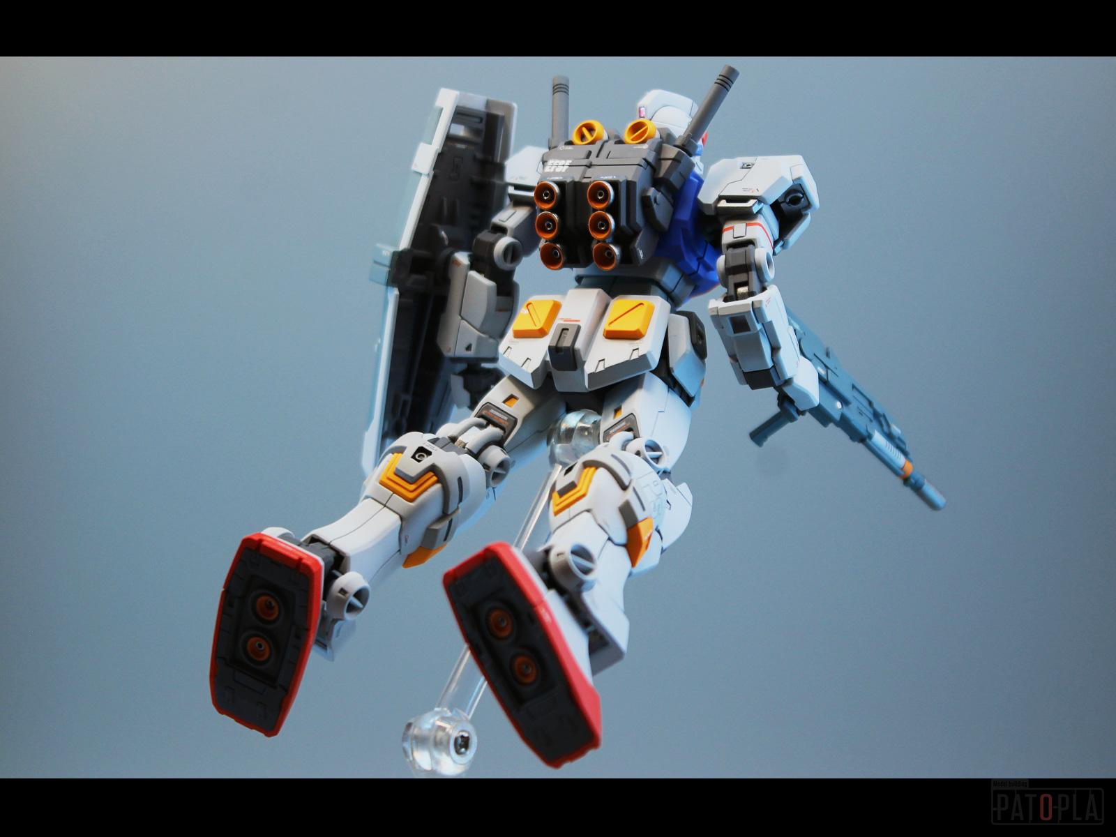 HG 1/144 ガンダム7号機(フェイスリビルド版) 改修・全塗装製作