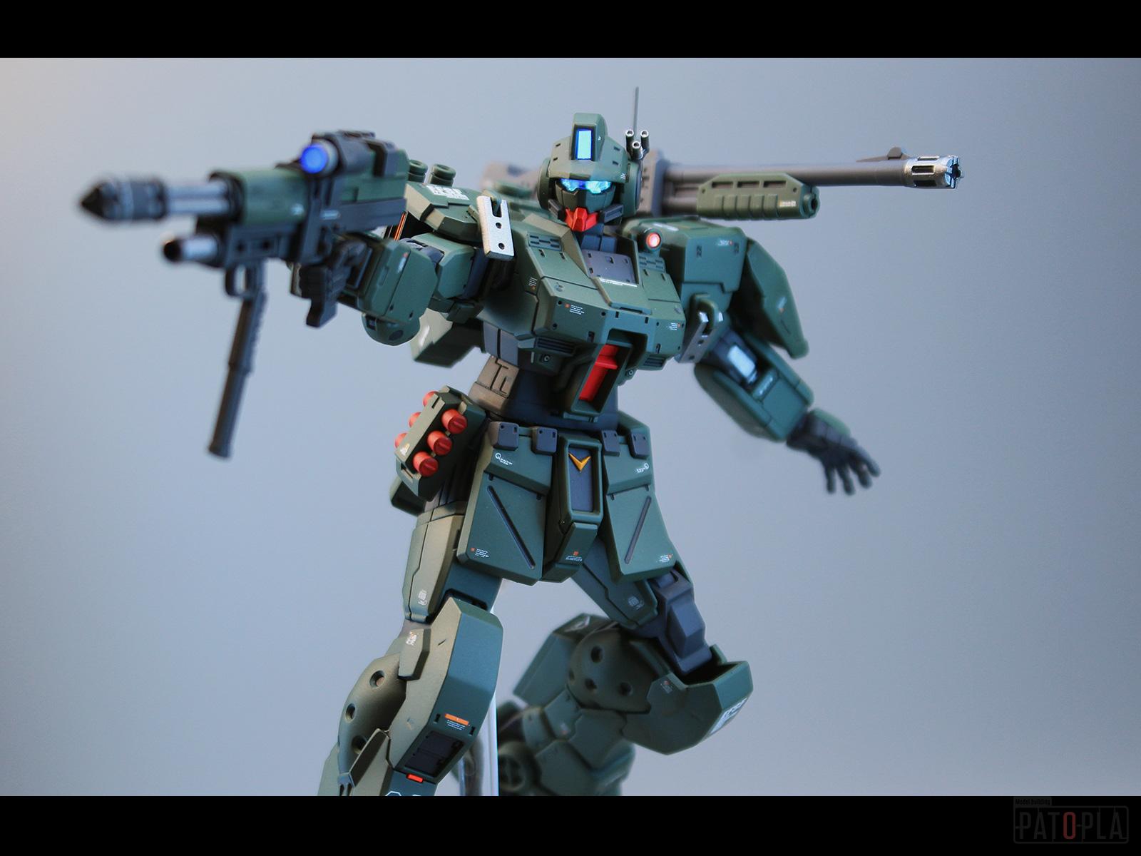 HG 1/144 ジースパルタン(シェリー・アリスン用改修機) 改修・全塗装製作
