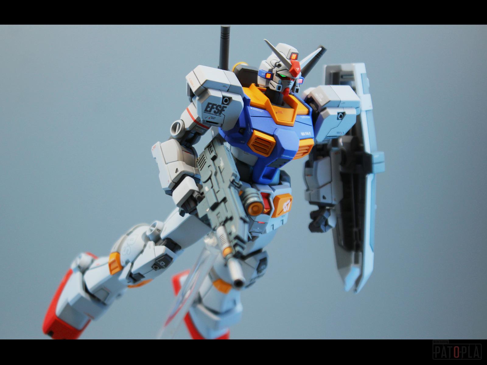 HG 1/144 ガンダム7号機(フェイスリビルド版) 改修・全塗装製作