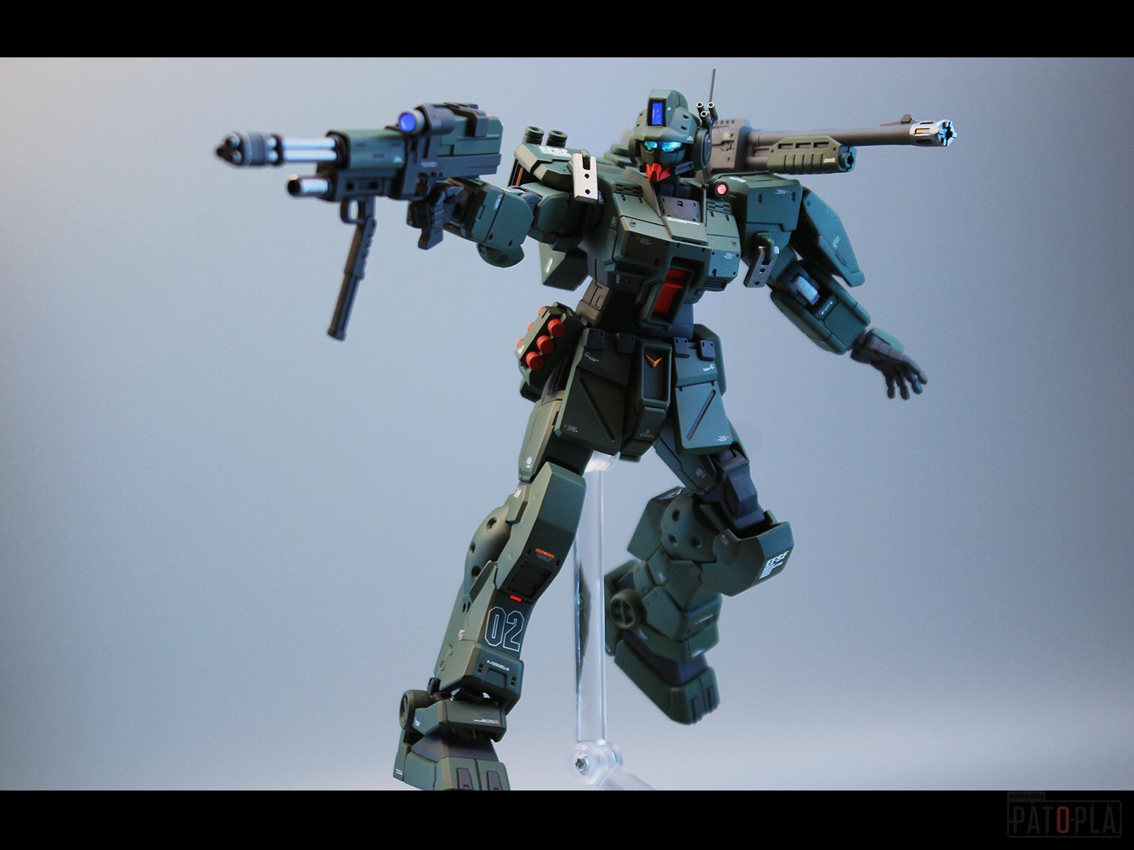 HG 1/144 ジースパルタン(シェリー・アリスン用改修機) 改修・全塗装製作