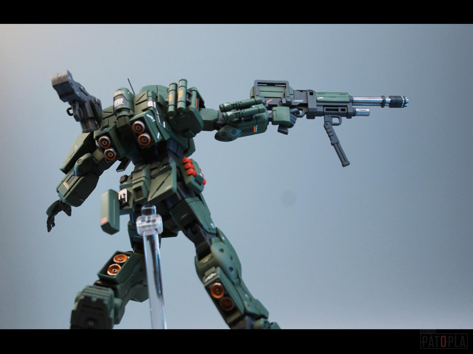 HG 1/144 ジースパルタン(シェリー・アリスン用改修機) 改修・全塗装製作
