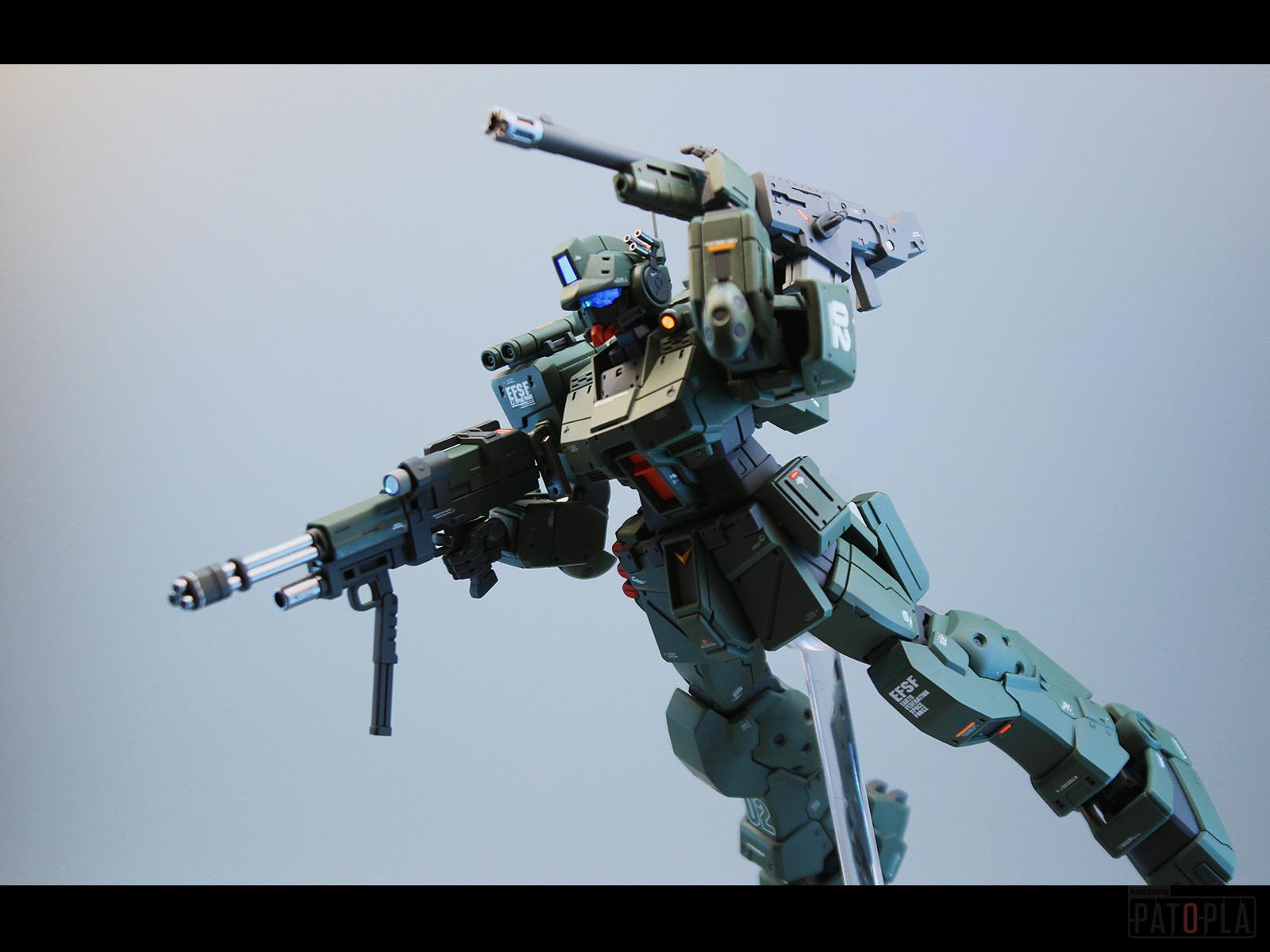 HG 1/144 ジースパルタン(シェリー・アリスン用改修機) 改修・全塗装製作
