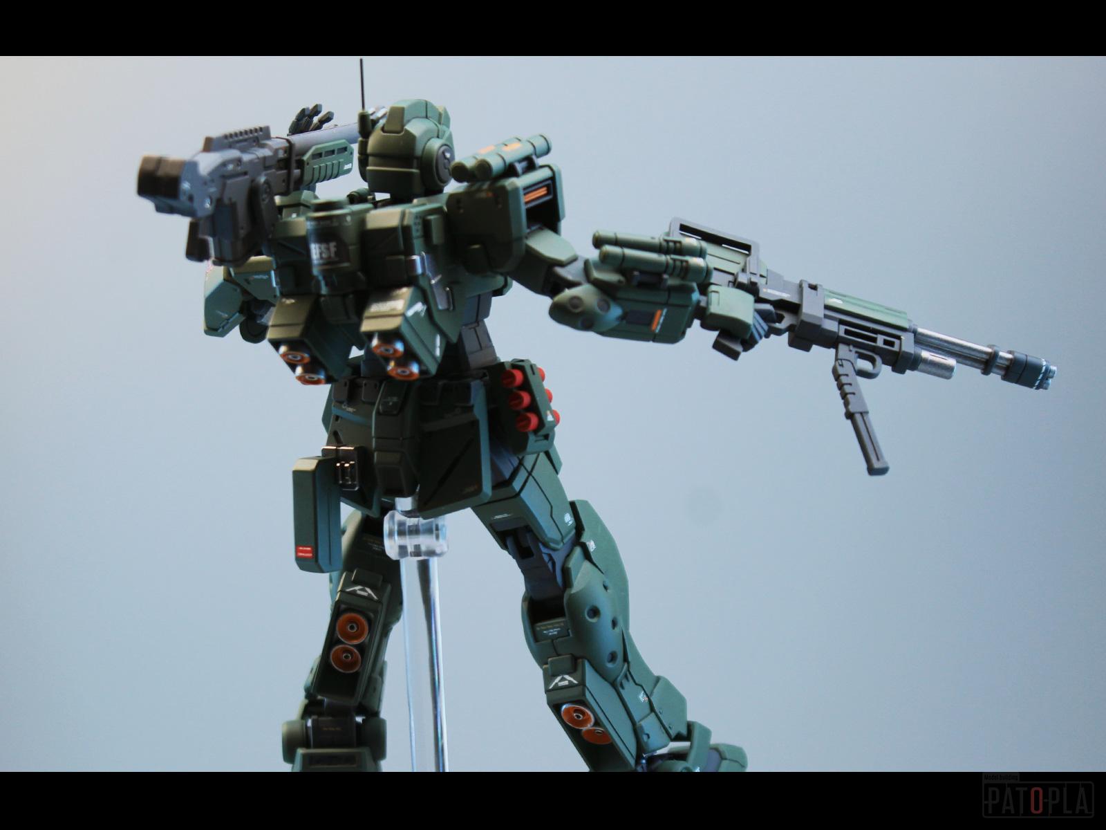 HG 1/144 ジースパルタン(シェリー・アリスン用改修機) 改修・全塗装製作