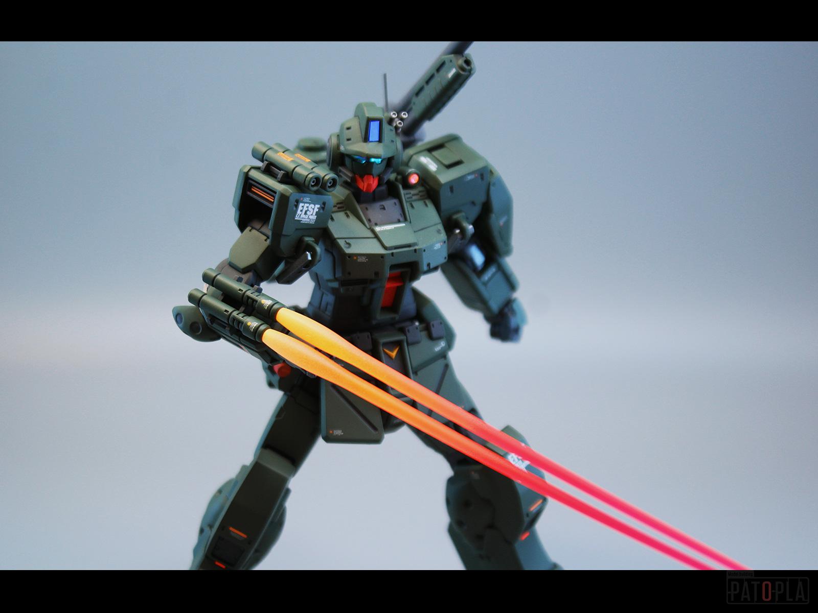 HG 1/144 ジースパルタン(シェリー・アリスン用改修機) 改修・全塗装製作