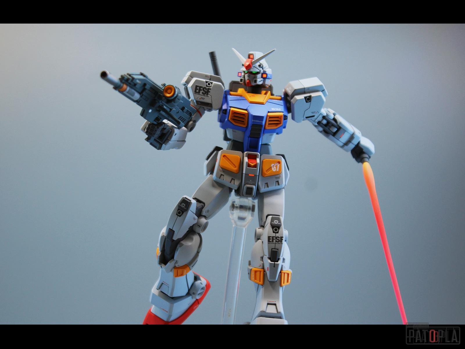 HG 1/144 ガンダム7号機(フェイスリビルド版) 改修・全塗装製作 HG 1/144 ガンダム7号機(フェイスリビルド版) 改修・全塗装製作