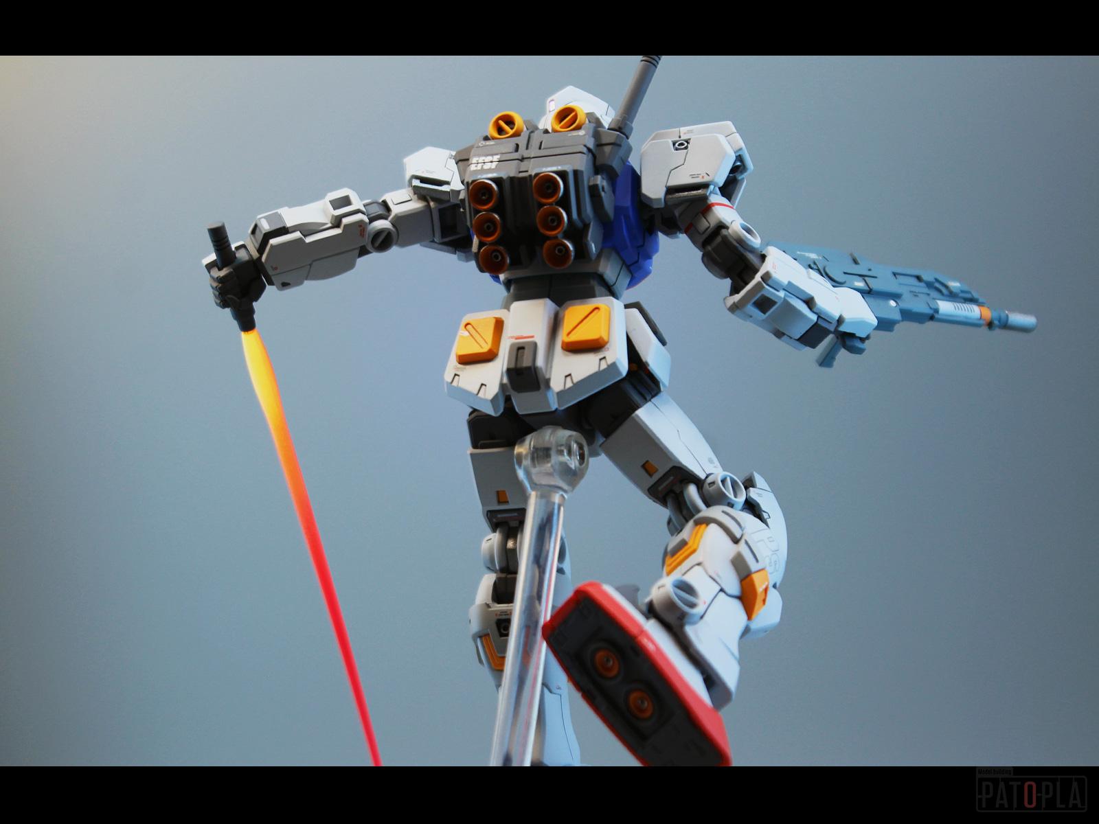 HG 1/144 ガンダム7号機(フェイスリビルド版) 改修・全塗装製作