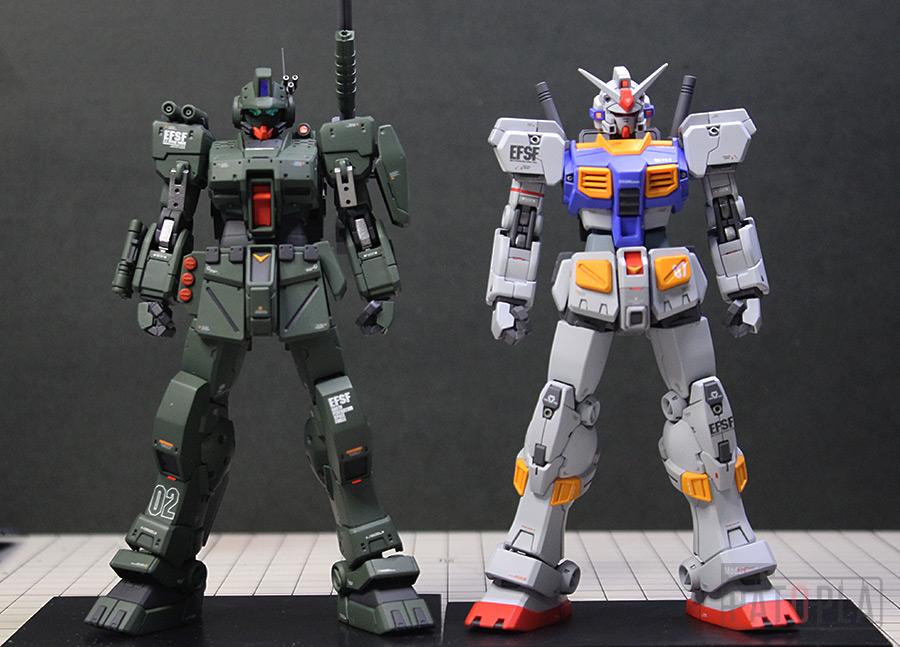 HG 1/144 ガンダム7号機(フェイスリビルド版) 改修・全塗装製作