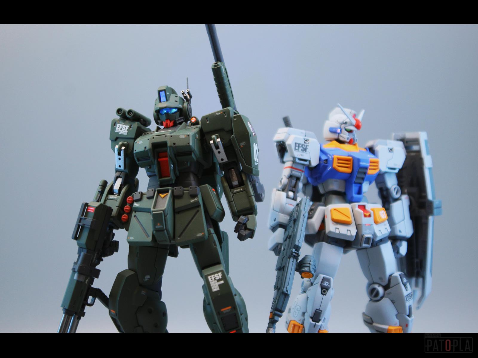 HG 1/144 ジースパルタン(シェリー・アリスン用改修機) 改修・全塗装製作