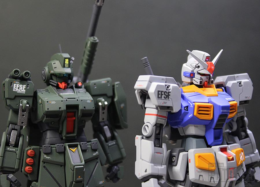 HG 1/144 ガンダム7号機(フェイスリビルド版) 改修・全塗装製作