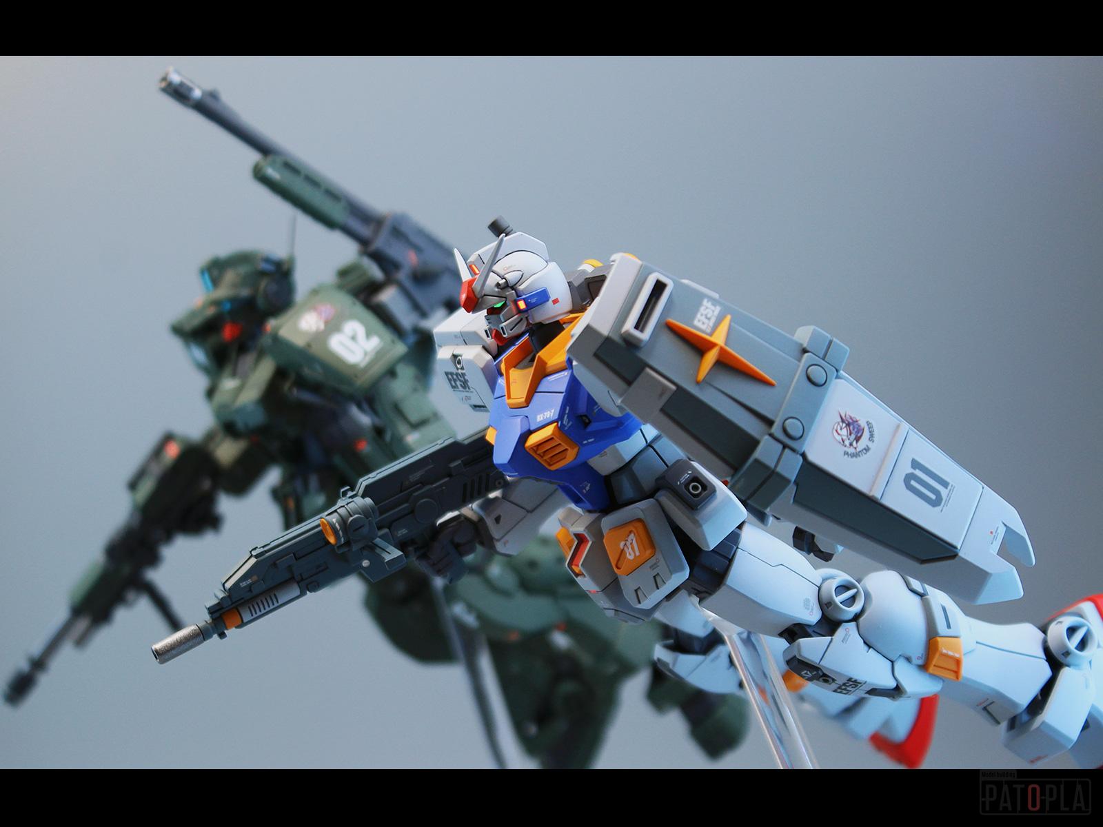 HG 1/144 ガンダム7号機(フェイスリビルド) 改修・全塗装製作