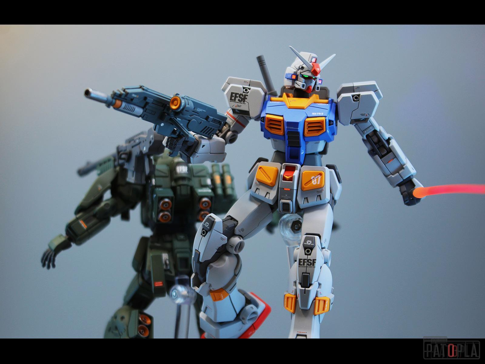 HG 1/144 ガンダム7号機(フェイスリビルド) 改修・全塗装製作 HG 1/144 ガンダム7号機(フェイスリビルド) 改修・全塗装製作