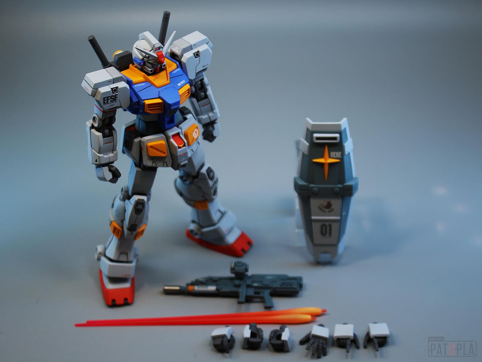 HG 1/144 ガンダム7号機(フェイスリビルド) 改修・全塗装製作