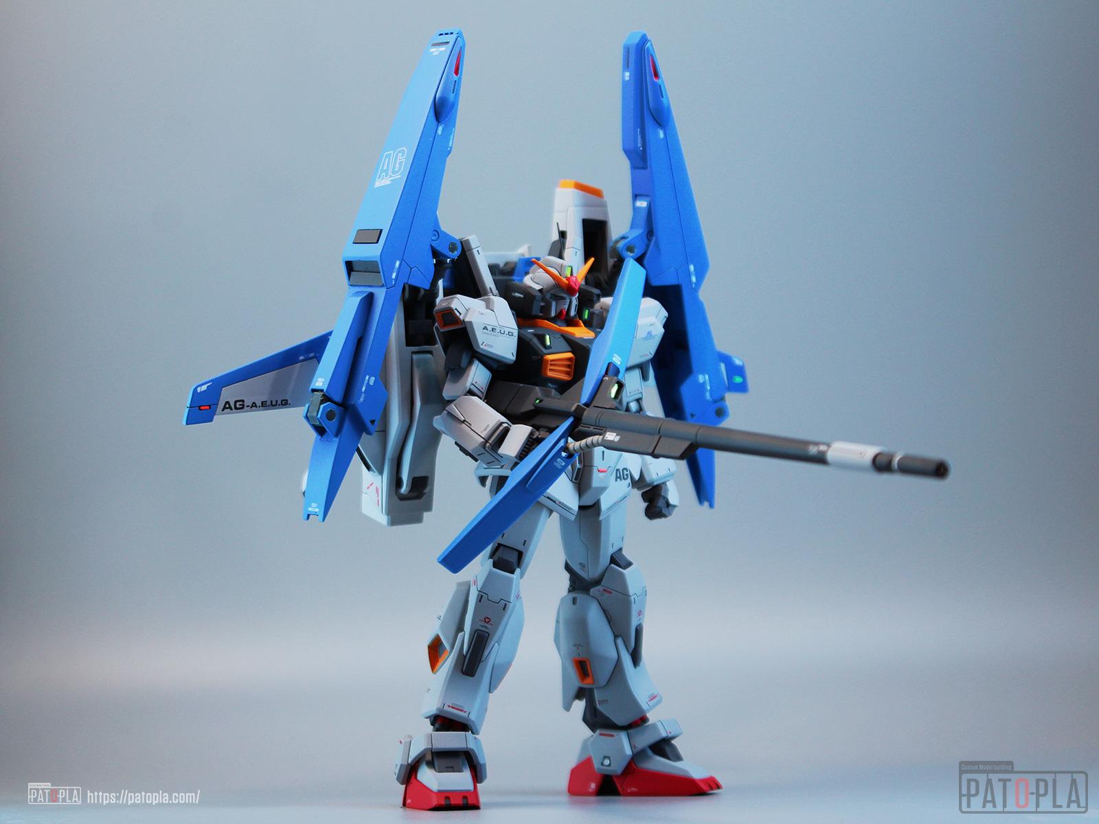 HGUC 1/144 Gディフェンサー&フライングアーマー 小改修・全塗装製作