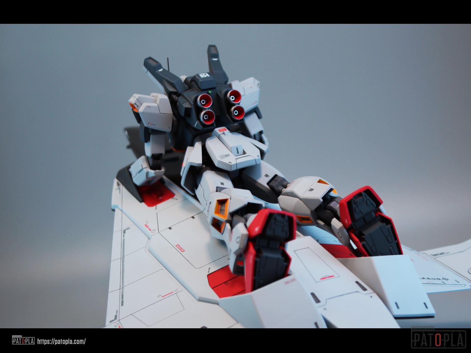 HGUC 1/144 ガンダムMk-II(エゥーゴ仕様) Ver.pato_3.6 改修・全塗装製作