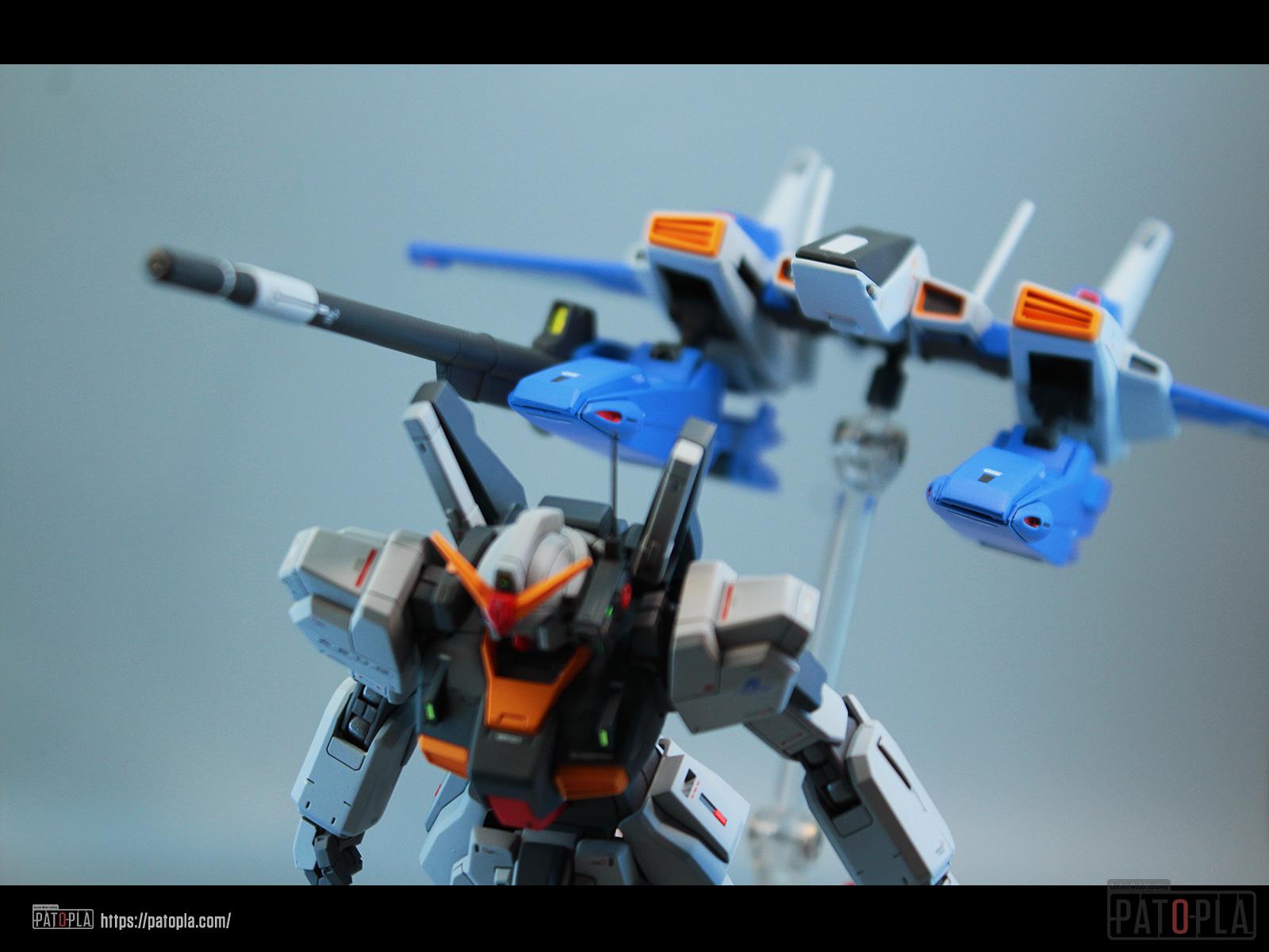 HGUC 1/144 ガンダムMk-II(エゥーゴ仕様) Ver.pato_3.6 改修・全塗装製作
