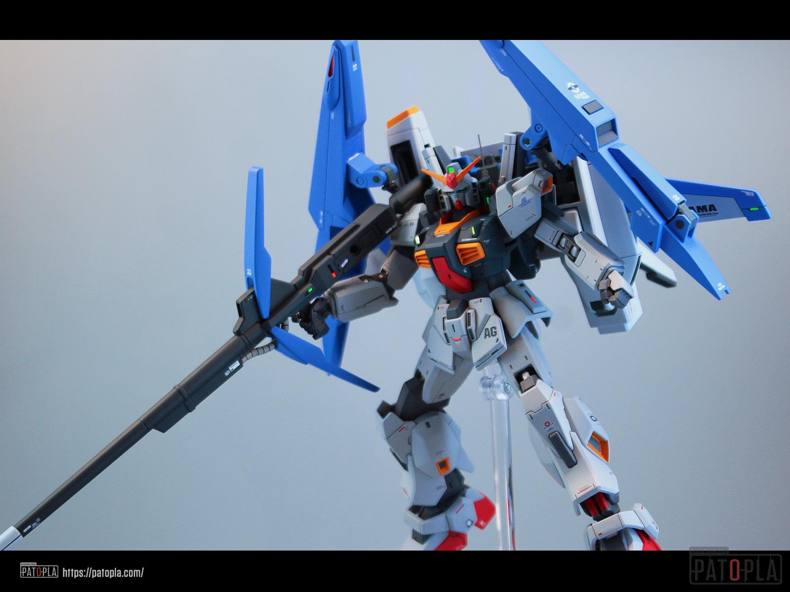 HGUC 1/144 ガンダムMk-II(エゥーゴ仕様) Ver.pato_3.6 改修・全塗装製作