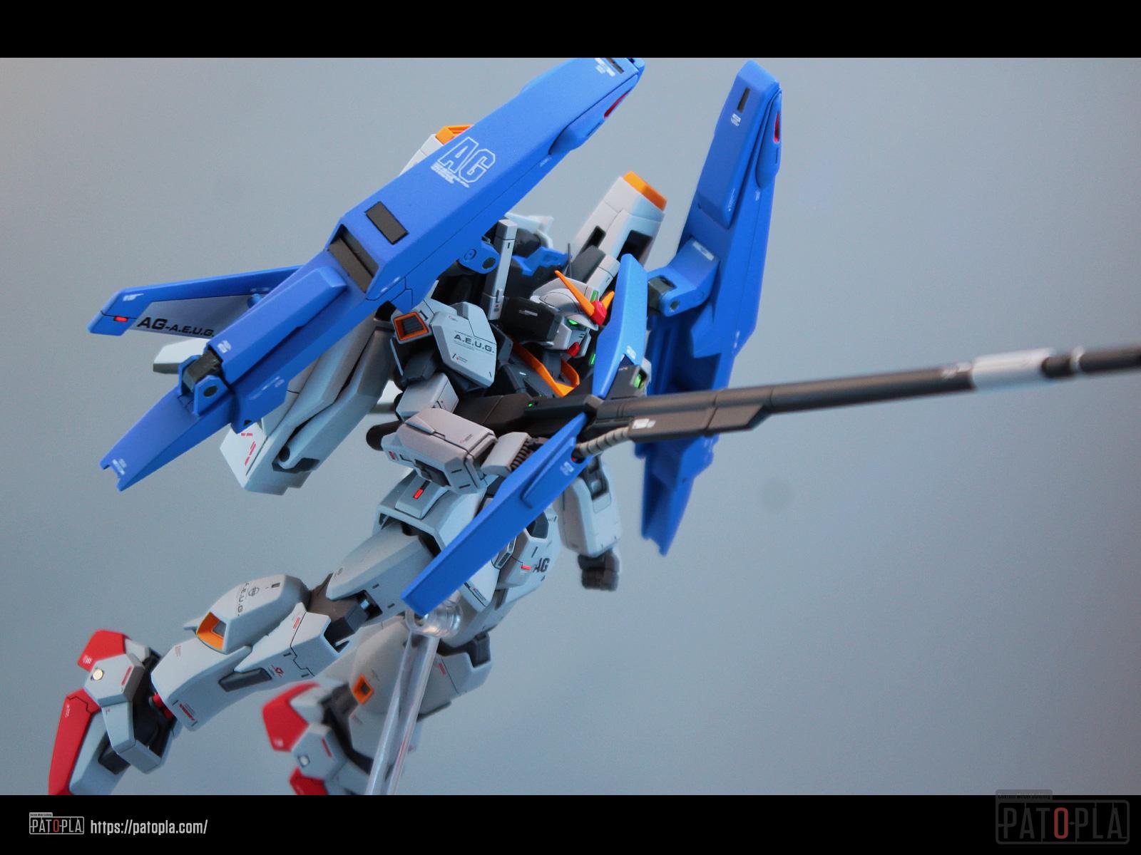 HGUC 1/144 ガンダムMk-II(エゥーゴ仕様) Ver.pato_3.6 改修・全塗装製作
