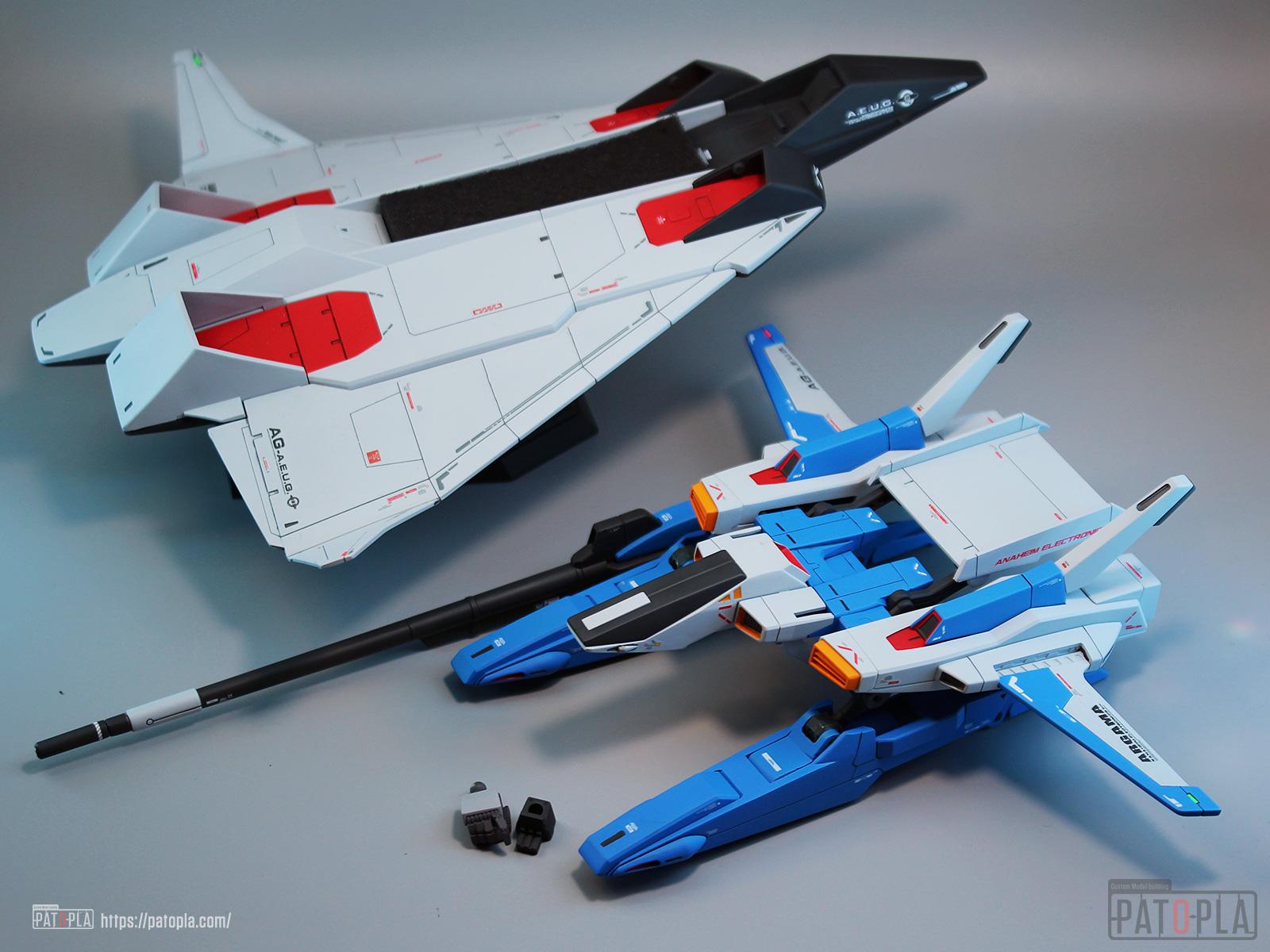 HGUC 1/144 Gディフェンサー&フライングアーマー 小改修・全塗装製作