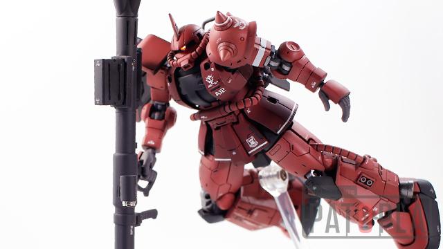 HG 1/144 シャア専用高機動型ザクII 改修・全塗装製作レビュー『所詮そこまでだ、ガンダム。そこまでだ！』