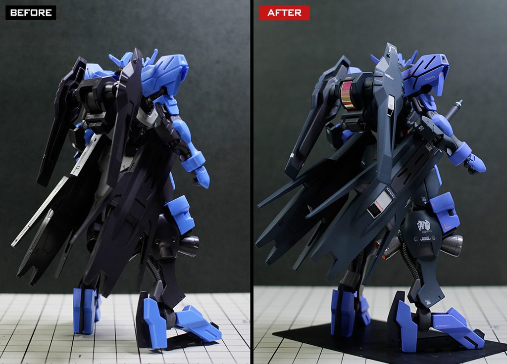 HG 1/144 ガンダムヴィダール 改修・全塗装製作レビュー – Image 36 HG 1/144 ガンダムヴィダール 改修・全塗装製作レビュー – Image 36