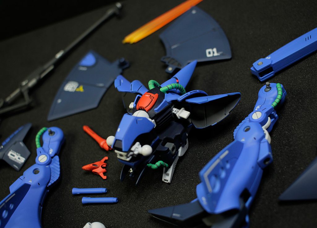HGUC 1/144 ハンブラビ 改修・全塗装製作レビュー – Image 22 HGUC 1/144 ハンブラビ 改修・全塗装製作レビュー – Image 22