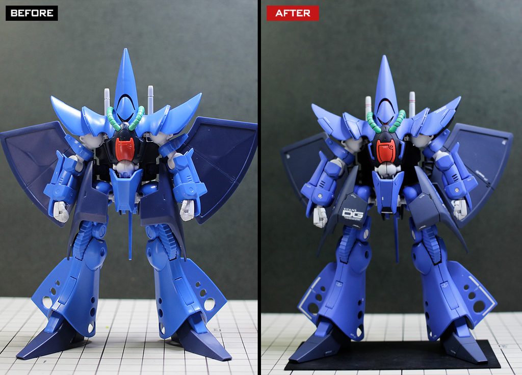 HGUC 1/144 ハンブラビ 改修・全塗装製作レビュー &ndash; Image 26