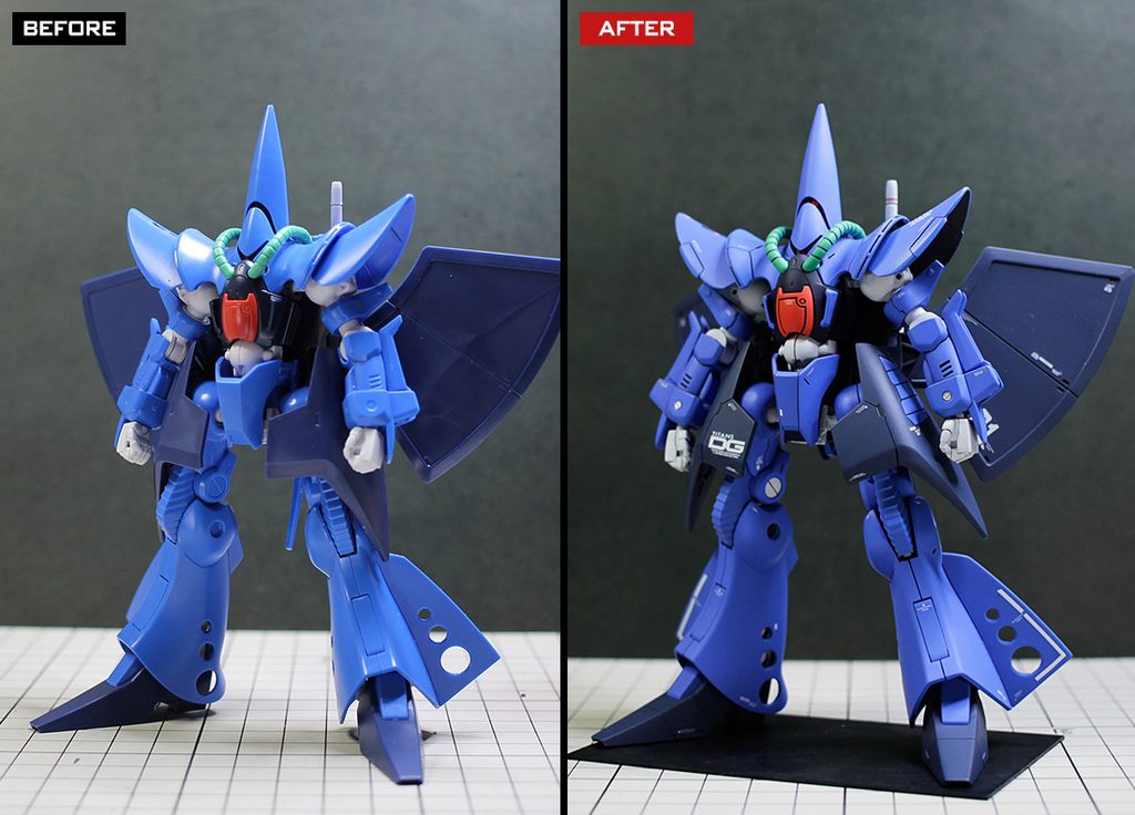 HGUC 1/144 ハンブラビ 改修・全塗装製作レビュー &ndash; Image 27