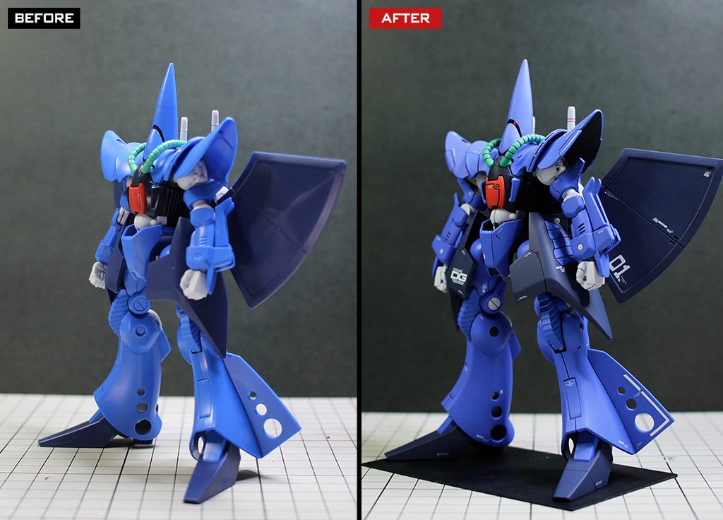 HGUC 1/144 ハンブラビ 改修・全塗装製作レビュー &ndash; Image 28