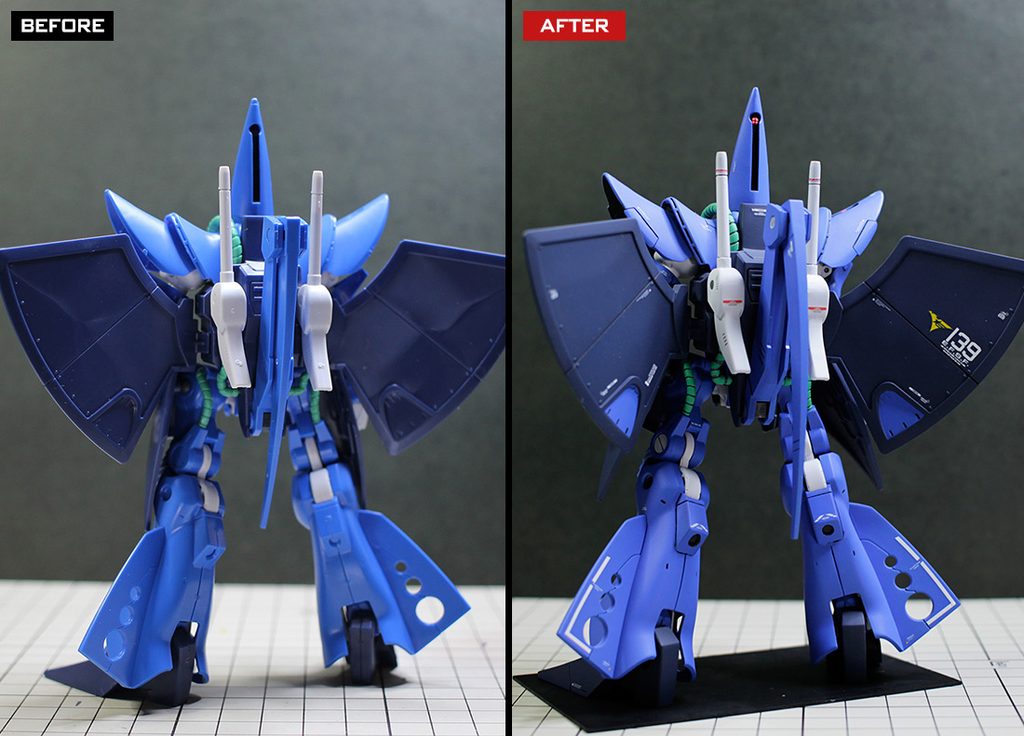 HGUC 1/144 ハンブラビ 改修・全塗装製作レビュー – Image 29 HGUC 1/144 ハンブラビ 改修・全塗装製作レビュー – Image 29