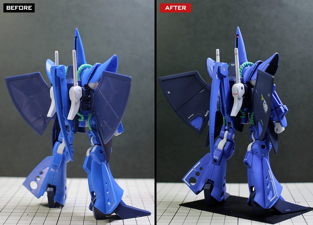 HGUC 1/144 ハンブラビ 改修・全塗装製作レビュー &ndash; Image 30