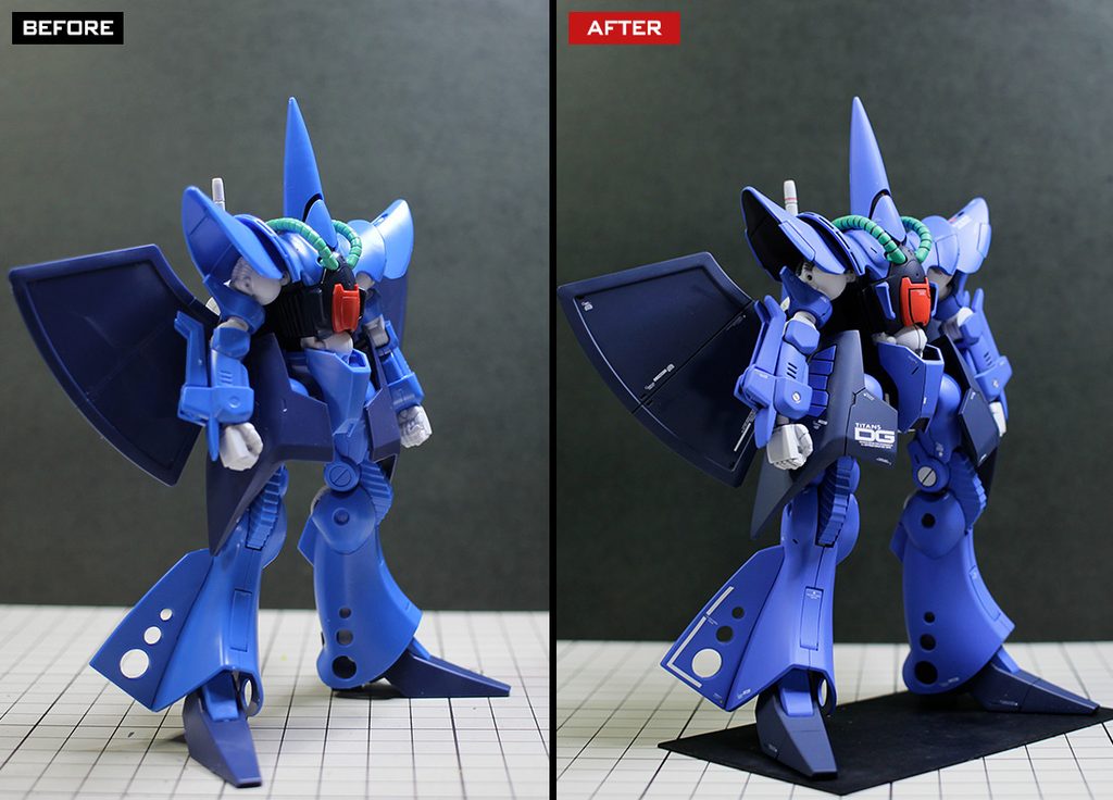 HGUC 1/144 ハンブラビ 改修・全塗装製作レビュー &ndash; Image 31