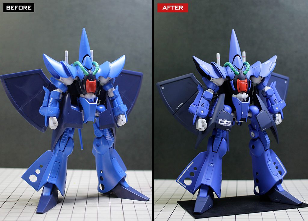 HGUC 1/144 ハンブラビ 改修・全塗装製作レビュー – Image 32 HGUC 1/144 ハンブラビ 改修・全塗装製作レビュー – Image 32