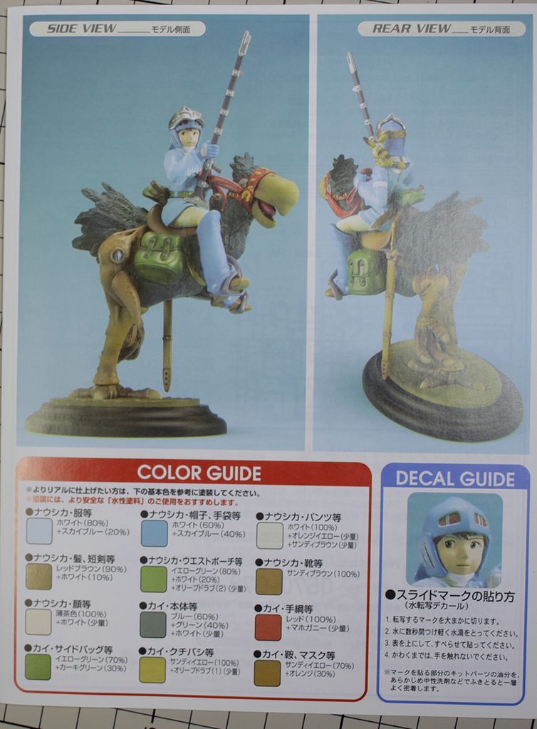 カイに乗るナウシカ 小改修・全塗装製作レビュー – Image 3 カイに乗るナウシカ 小改修・全塗装製作レビュー – Image 3