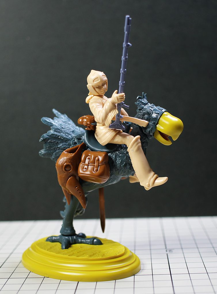 カイに乗るナウシカ　小改修・全塗装製作レビュー &ndash; Image 4