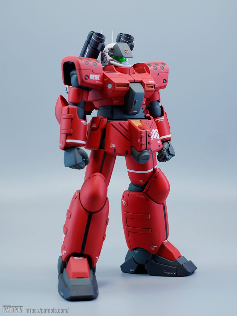 HGUC 1/144 ガンキャノン量産型 改修・全塗装製作レビュー「スカーレット隊、発進！」 &ndash; Image 41