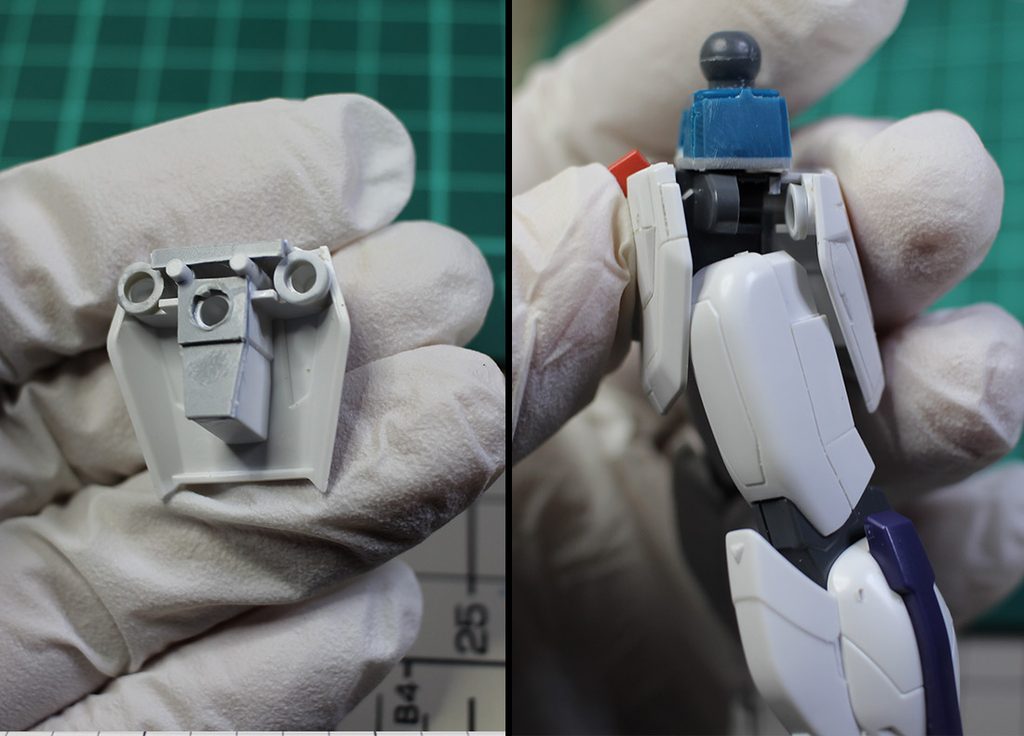 HGAW 1/144 GX-9900 ガンダムエックス （Ver.pato）改修・全塗装製作 『機動新世紀ガンダムX』放送30周年記念製作 第1弾！ &ndash; Image 4