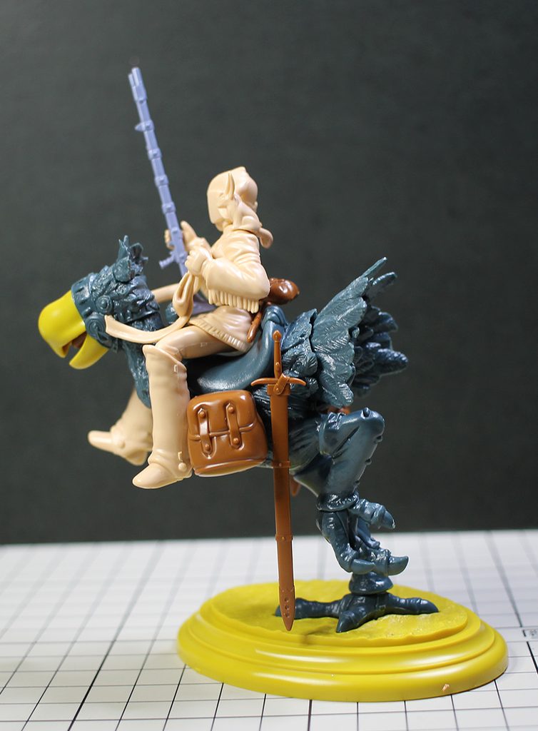 カイに乗るナウシカ　小改修・全塗装製作レビュー &ndash; Image 7