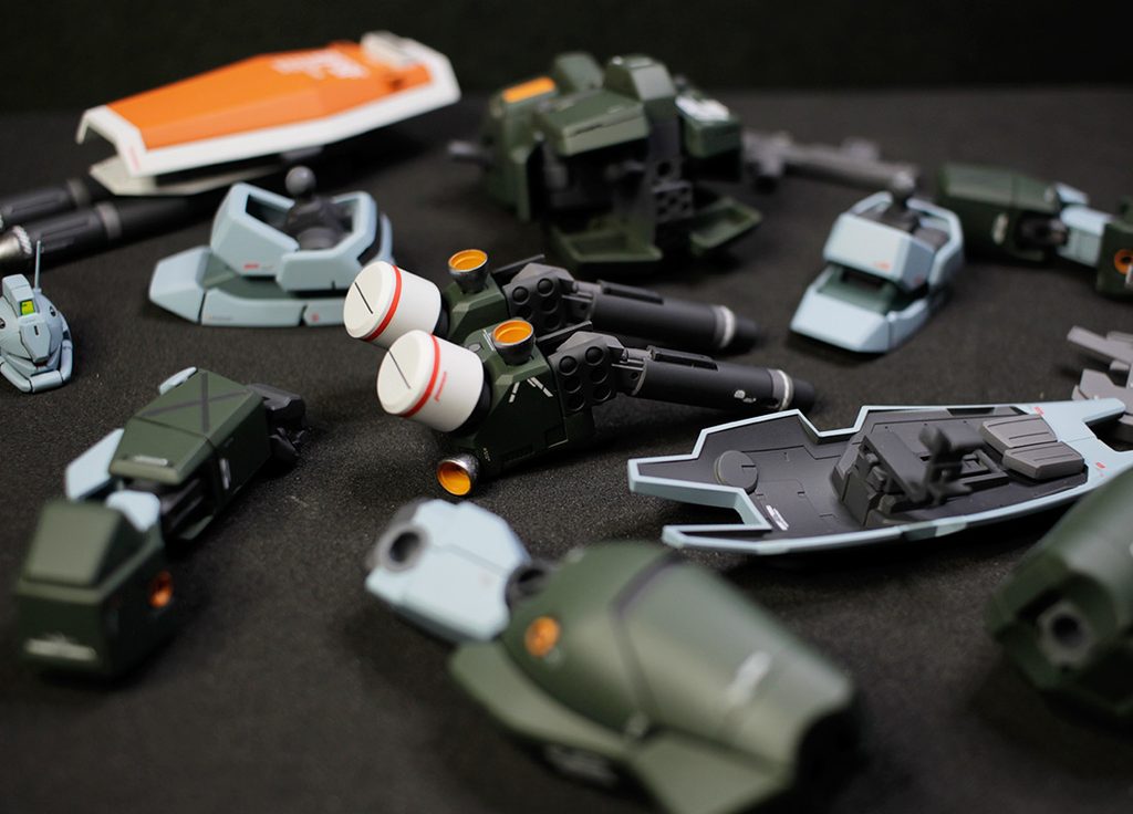 HGUC 1/144 ジム・キャノンII 改修・全塗装製作レビュー「無駄弾を使うな&hellip;！ 無駄弾を使うな&hellip;！」 &ndash; Image 19