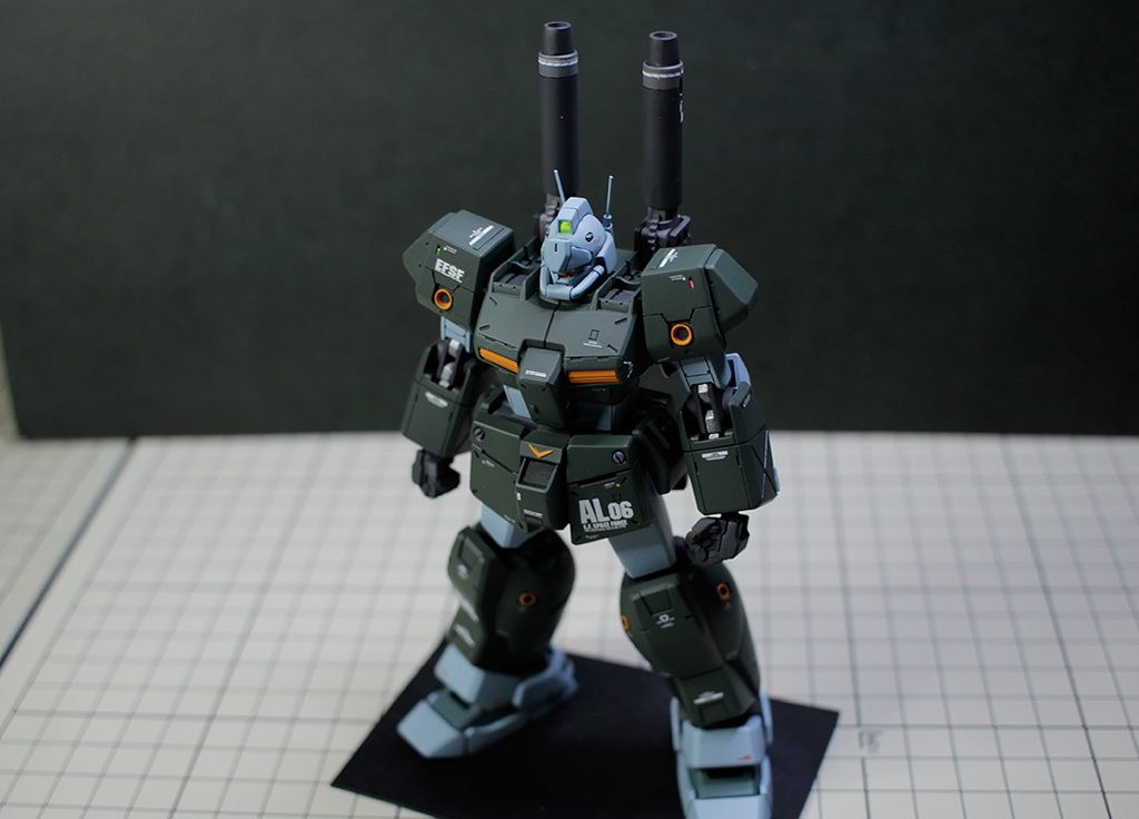 HGUC 1/144 ジム・キャノンII 改修・全塗装製作レビュー「無駄弾を使うな&hellip;！ 無駄弾を使うな&hellip;！」 &ndash; Image 23