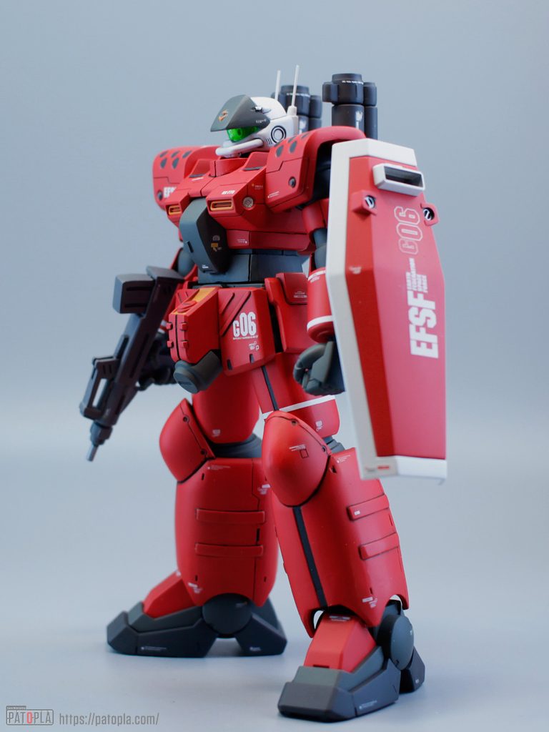 HGUC 1/144 ガンキャノン量産型 改修・全塗装製作レビュー「スカーレット隊、発進！」 &ndash; Image 45