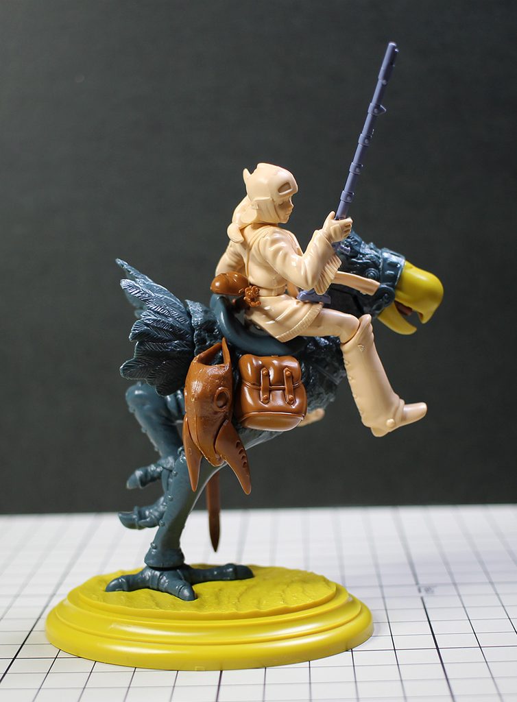 カイに乗るナウシカ　小改修・全塗装製作レビュー &ndash; Image 11