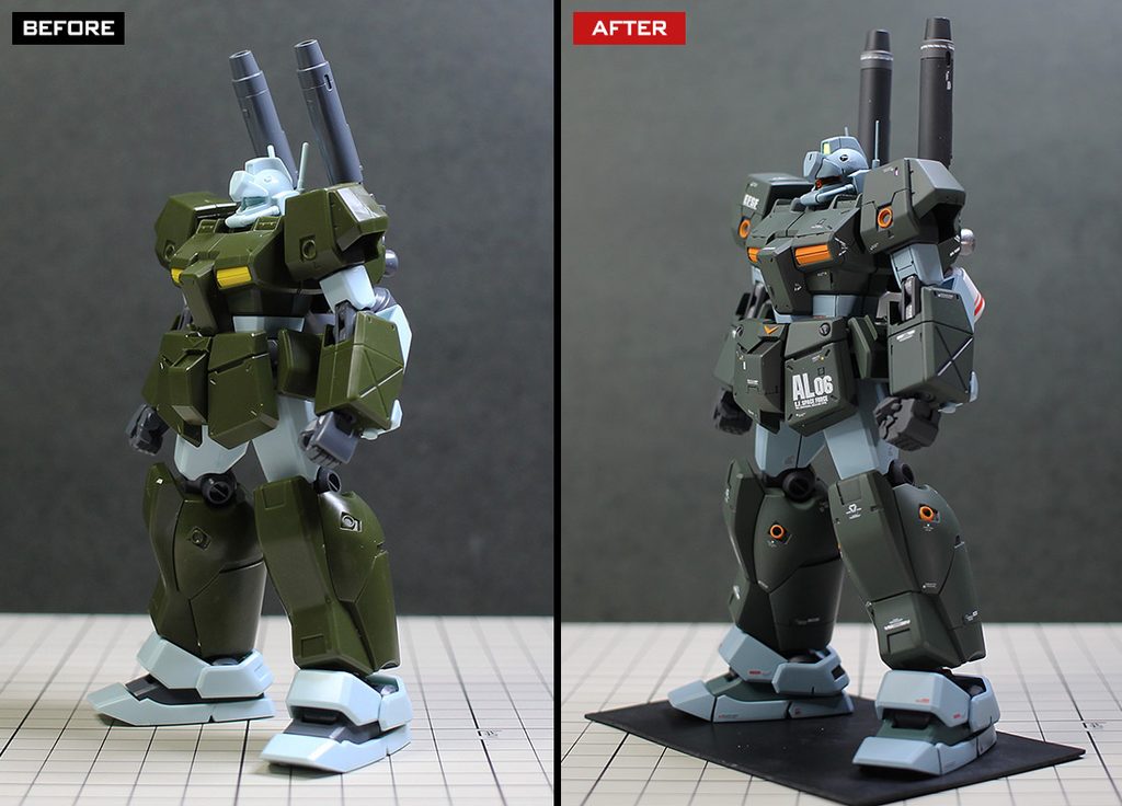 HGUC 1/144 ジム・キャノンII 改修・全塗装製作レビュー「無駄弾を使うな…! 無駄弾を使うな…!」 – Image 29 HGUC 1/144 ジム・キャノンII 改修・全塗装製作レビュー「無駄弾を使うな…! 無駄弾を使うな…!」 – Image 29
