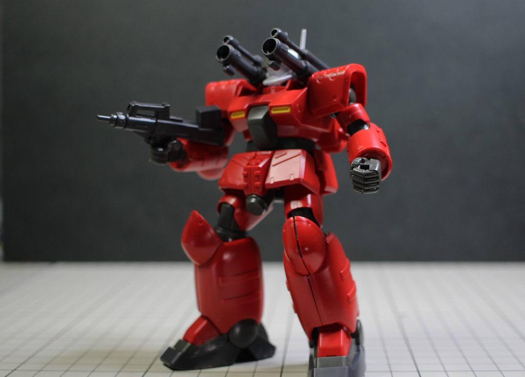 HGUC 1/144 ガンキャノン量産型 改修・全塗装製作レビュー「スカーレット隊、発進！」 &ndash; Image 18