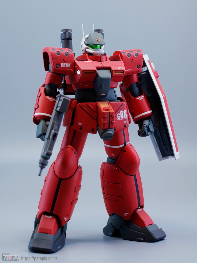 HGUC 1/144 ガンキャノン量産型 改修・全塗装製作レビュー「スカーレット隊、発進！」 &ndash; Image 49