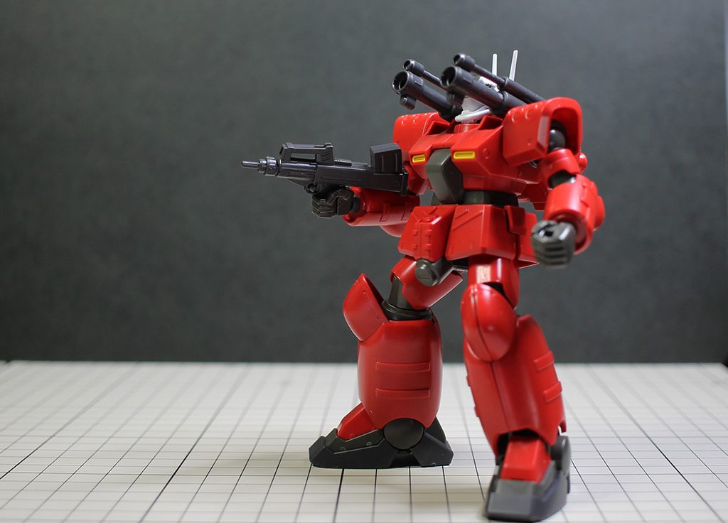 HGUC 1/144 ガンキャノン量産型 改修・全塗装製作レビュー「スカーレット隊、発進！」 &ndash; Image 9