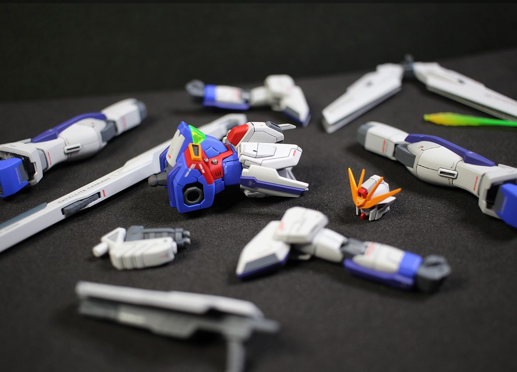 HGAW 1/144 GX-9900 ガンダムエックス （Ver.pato）改修・全塗装製作 『機動新世紀ガンダムX』放送30周年記念製作 第1弾！ &ndash; Image 10