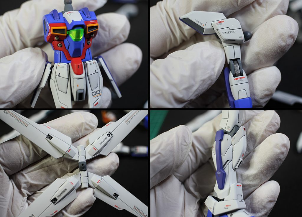 HGAW 1/144 GX-9900 ガンダムエックス （Ver.pato）改修・全塗装製作 『機動新世紀ガンダムX』放送30周年記念製作 第1弾！ &ndash; Image 9