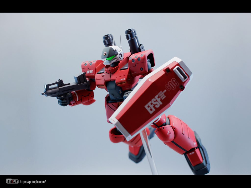 HGUC 1/144 ガンキャノン量産型 改修・全塗装製作レビュー「スカーレット隊、発進！」 &ndash; Image 50